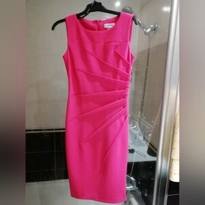 Calvin Klein Pink Sleeveless Dress